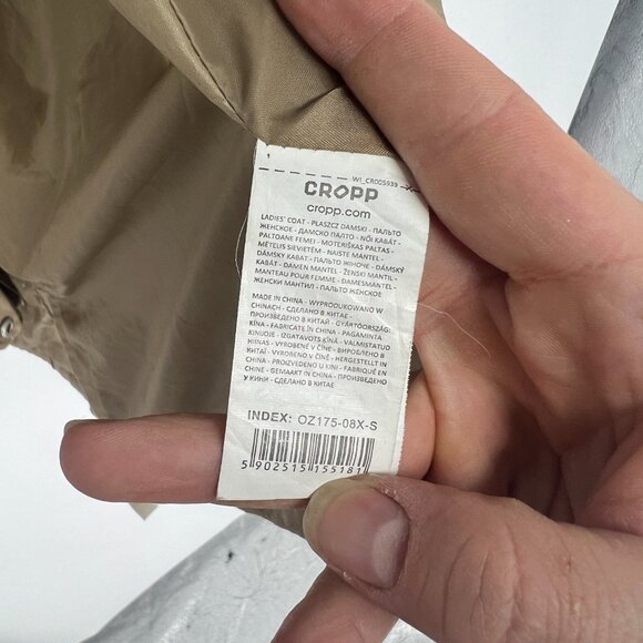 Cropp Outerweaer - Size Small - Tan Jacket - Picture 9 of 11